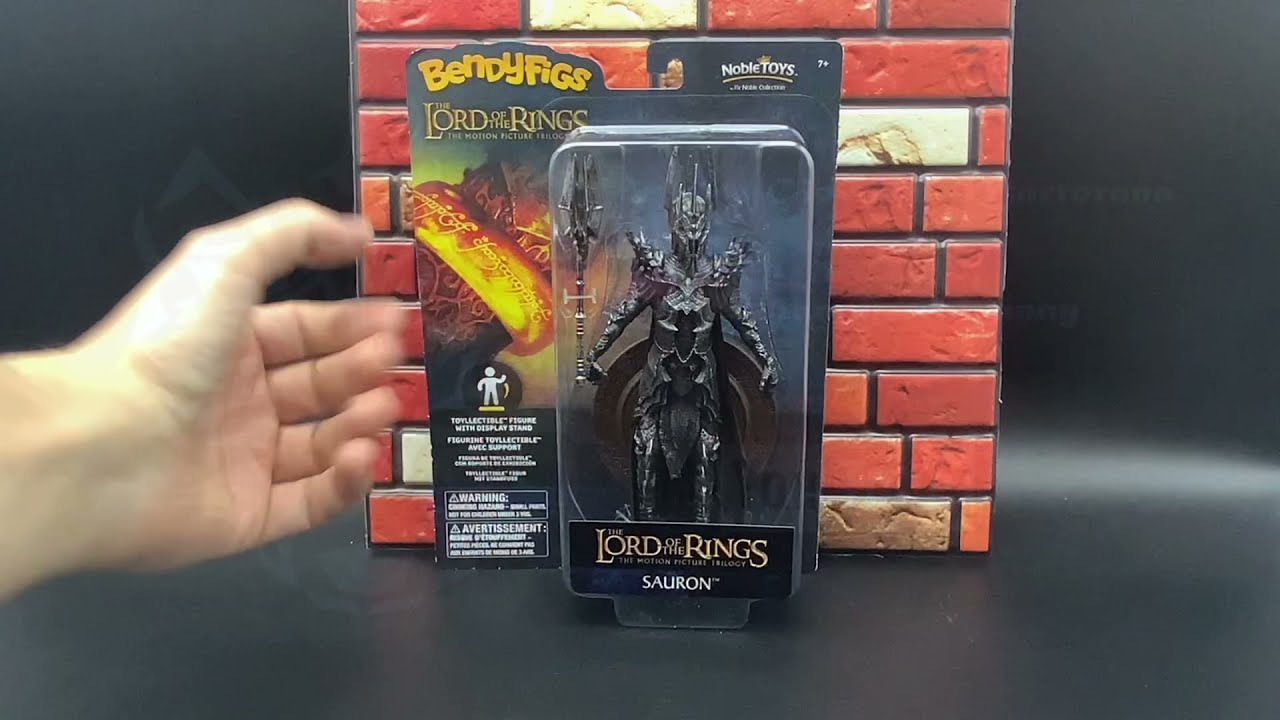 Sauron Bendyfigs Noble Toys Review Recensione Action Figure #13
