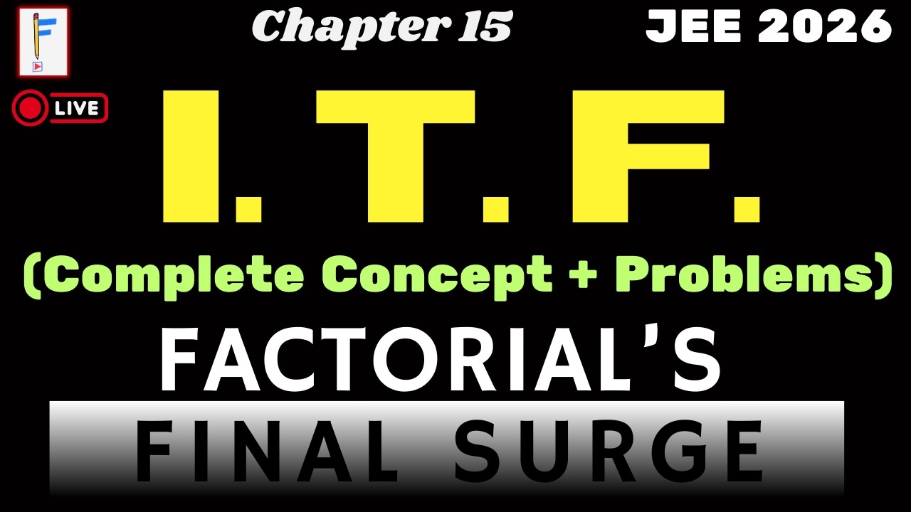 Inverse Trigonometric Functions Complete Guide LIVE | All Concepts + Problems | JEE Mains & Advanced