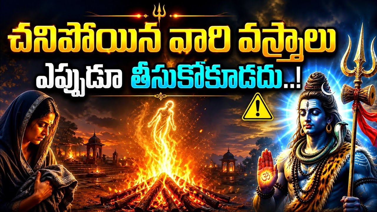 చనిపోయిన వారి వస్త్రాలు ఎందుకు తీసుకోకూడదు? గరుడ పురాణ రహస్యం #garudapuranam 