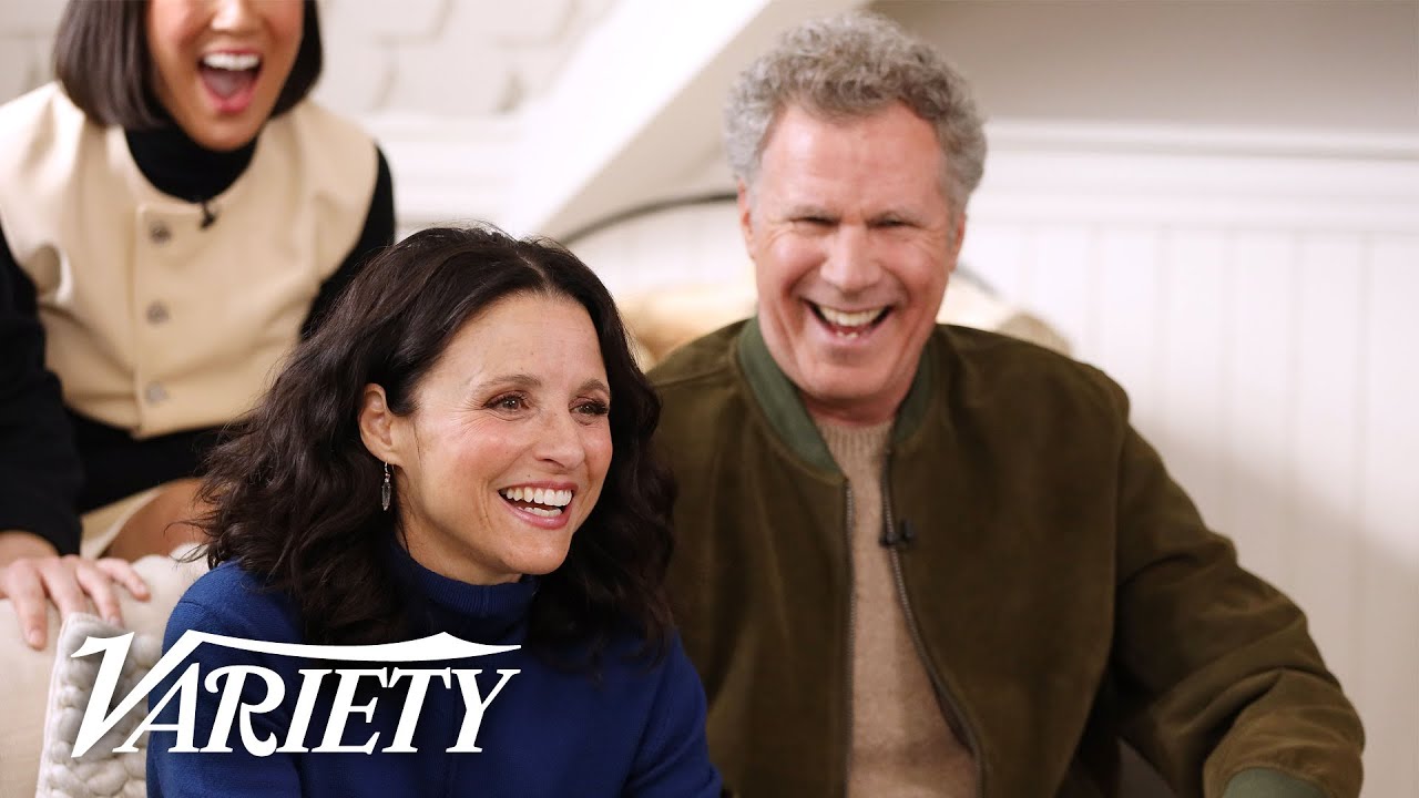 Will Ferrell & Julia Louis-Dreyfus Crack Each Other Up in Sundance Interview for 'Downhill'