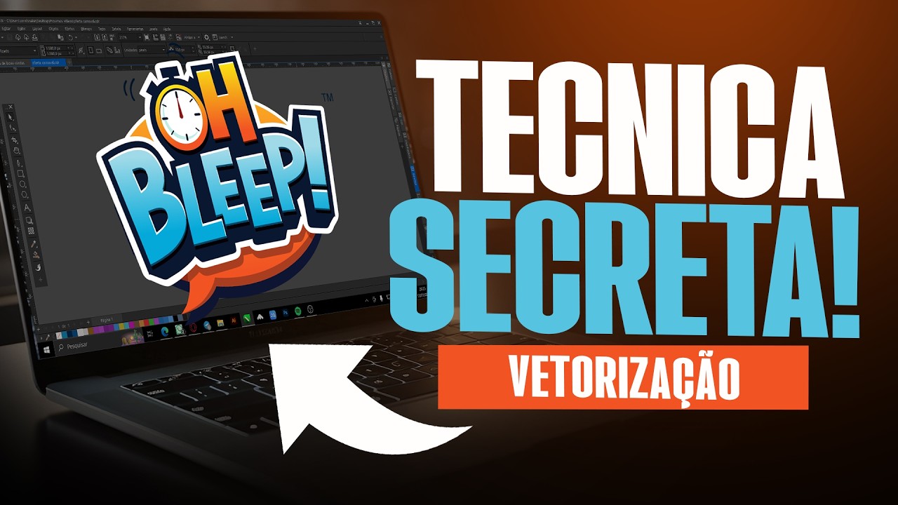 ⚠️ 90% DAS PESSOAS NÃO SABEM VETORIZAR ASSIM! (Domine o CorelDraw Hoje)