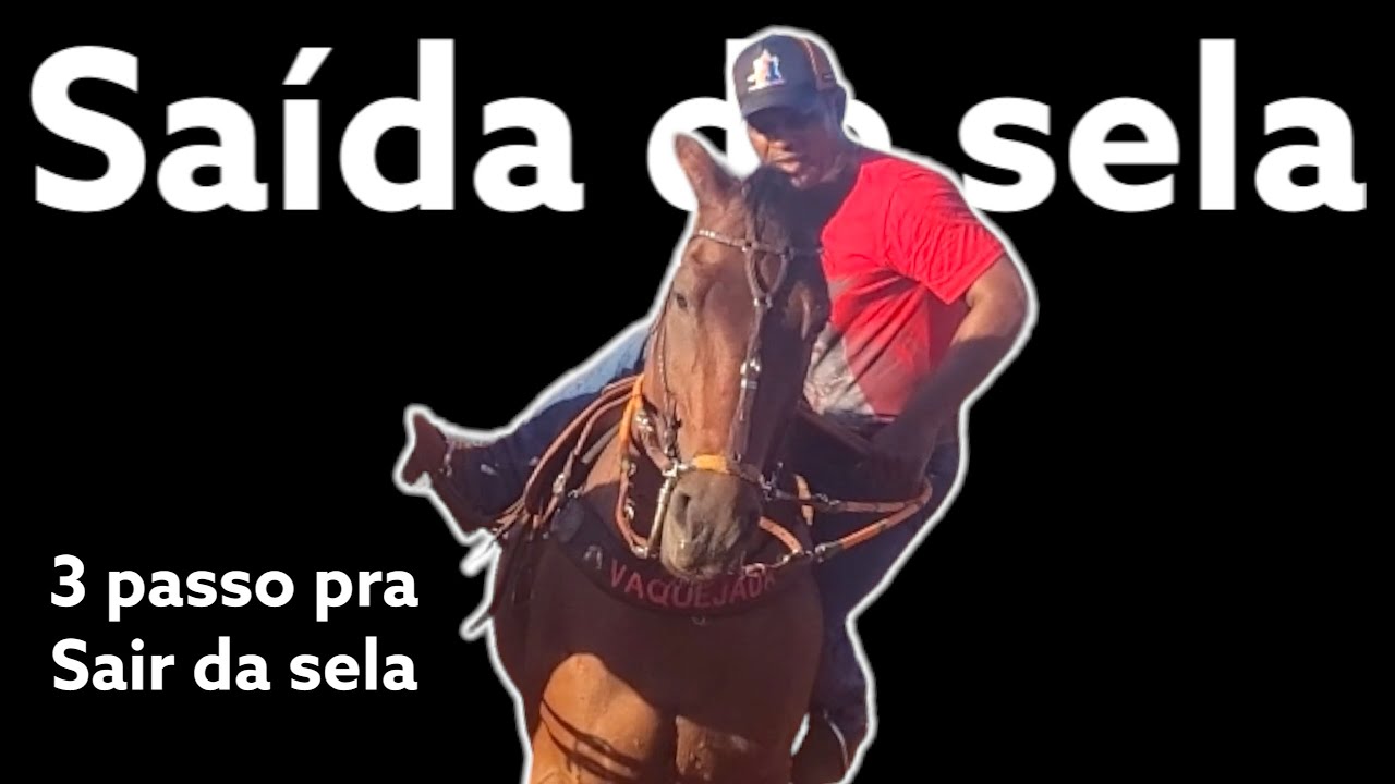 COMO SAIR DA SELA EM 03 PASSOS  (para iniciantes)