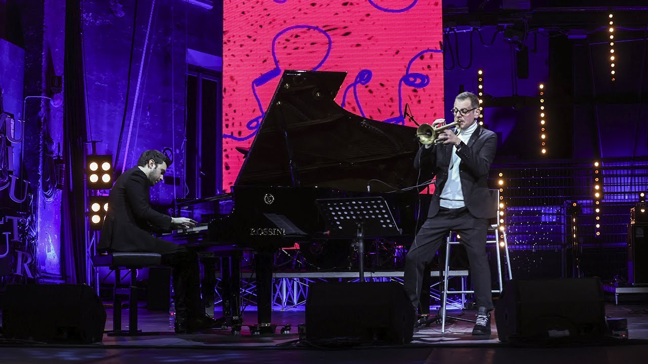 Il duo Fabrizio Bosso e Julian Oliver Mazzariello in 