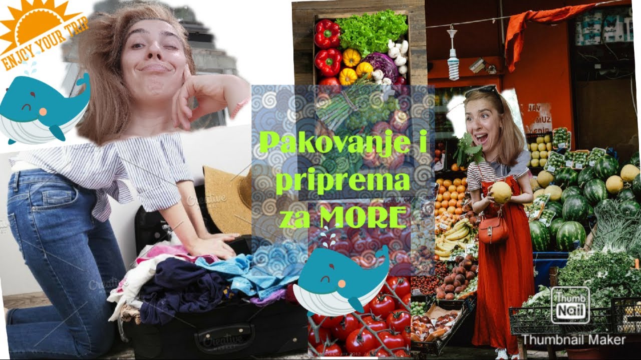 Pakujem se, odlazim na More! (Odjeca, Higijena, Hrana) i naravno U prazno prica😎