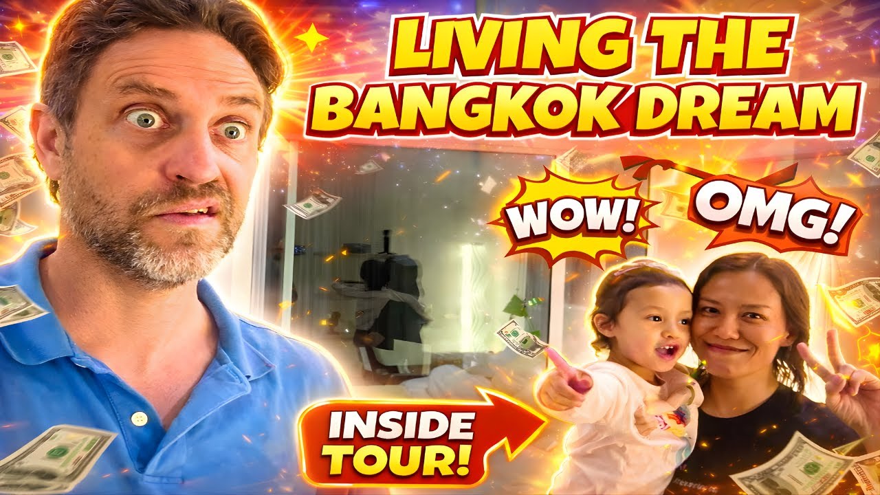BIG MISTAKE OR LIVING THE DREAM !! Family of 3 Living In a ONE BEDROOM CONDO In BANGKOK.