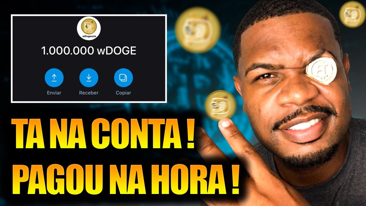 [ AIRDROP INSANO ] GANHE 1 MILH&Atilde;O DE WDOGE NESSE AIRDROP ( PAGANDO NA HORA )