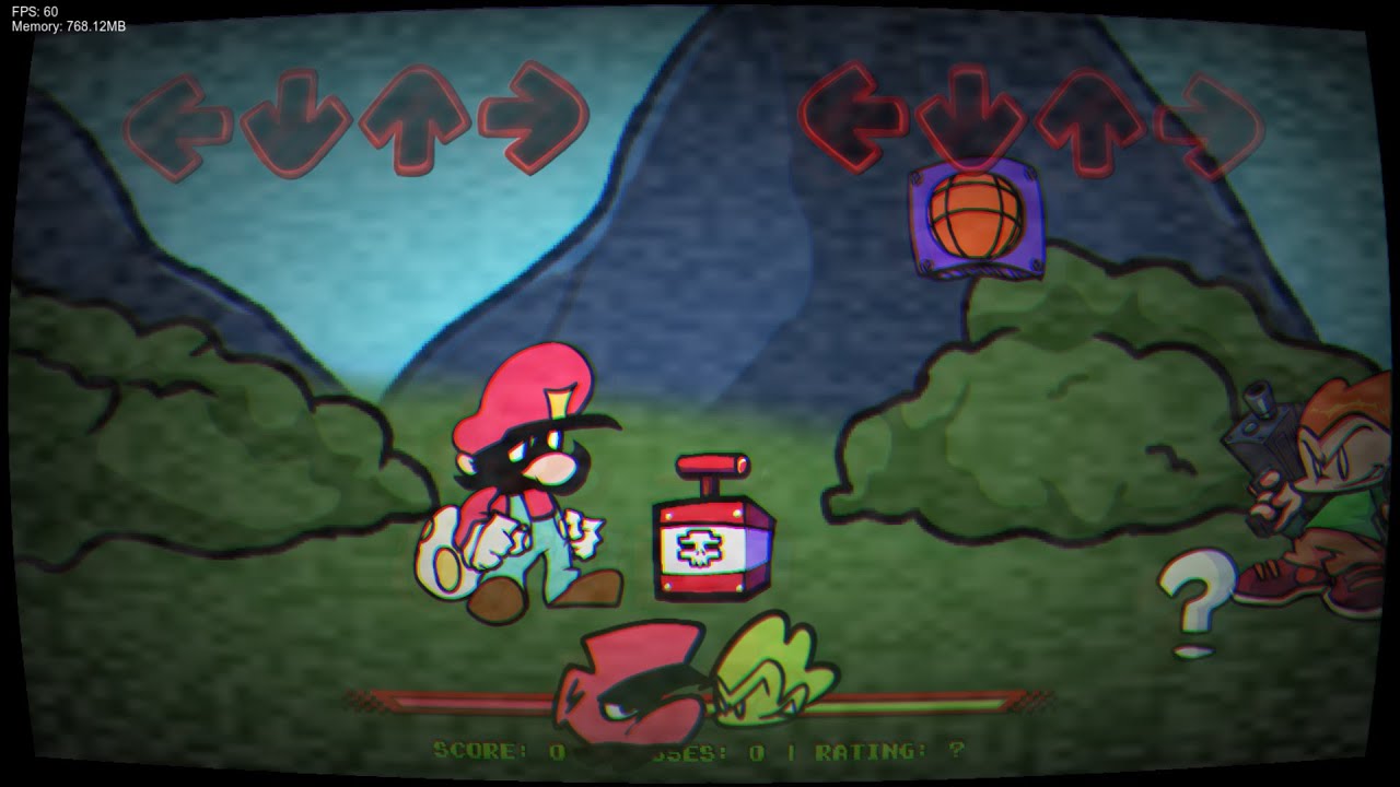 FNF - Mario's Madness - Death Cipher Mod Hotfix v1.0 (Fanmade)