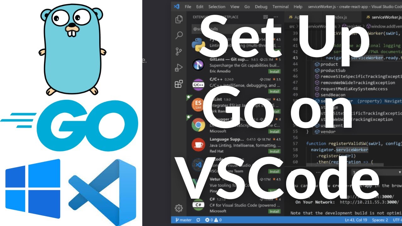 How to Set Up Go Development in Visual Studio Code on Windows 11 | VSCode Golang Development Basics
