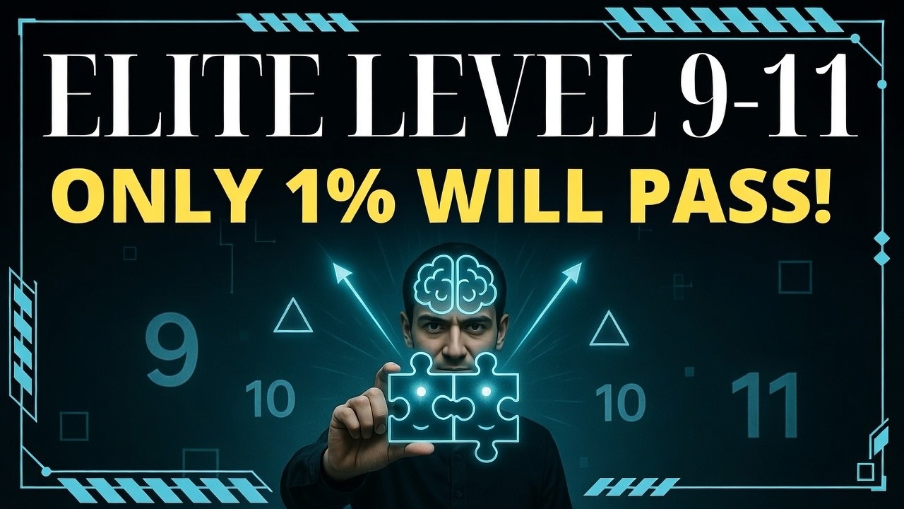 12 Riddles Only TRUE Geniuses Can Solve! (Levels 9-11 – Most People Fail at Level 10!)