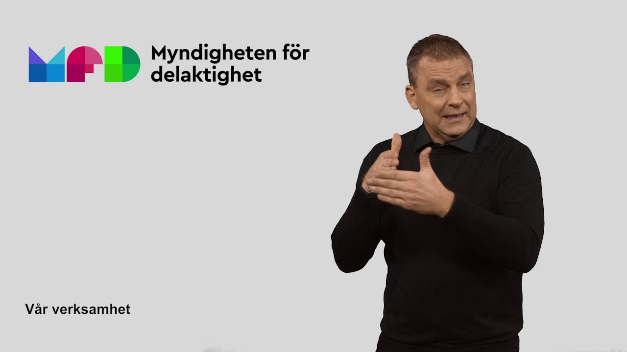 Om Myndigheten för delaktighet (teckenspråk)