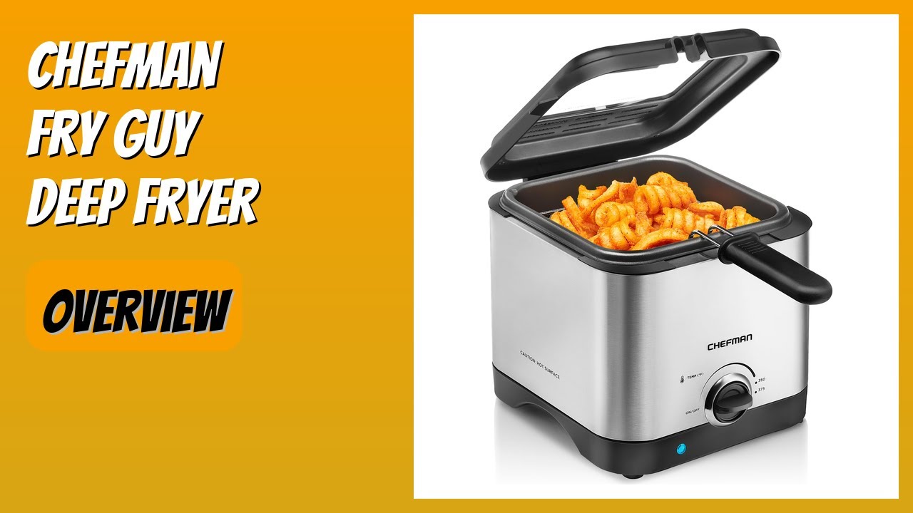 REVIEW (2026): Chefman Fry Guy Deep Fryer. Features
