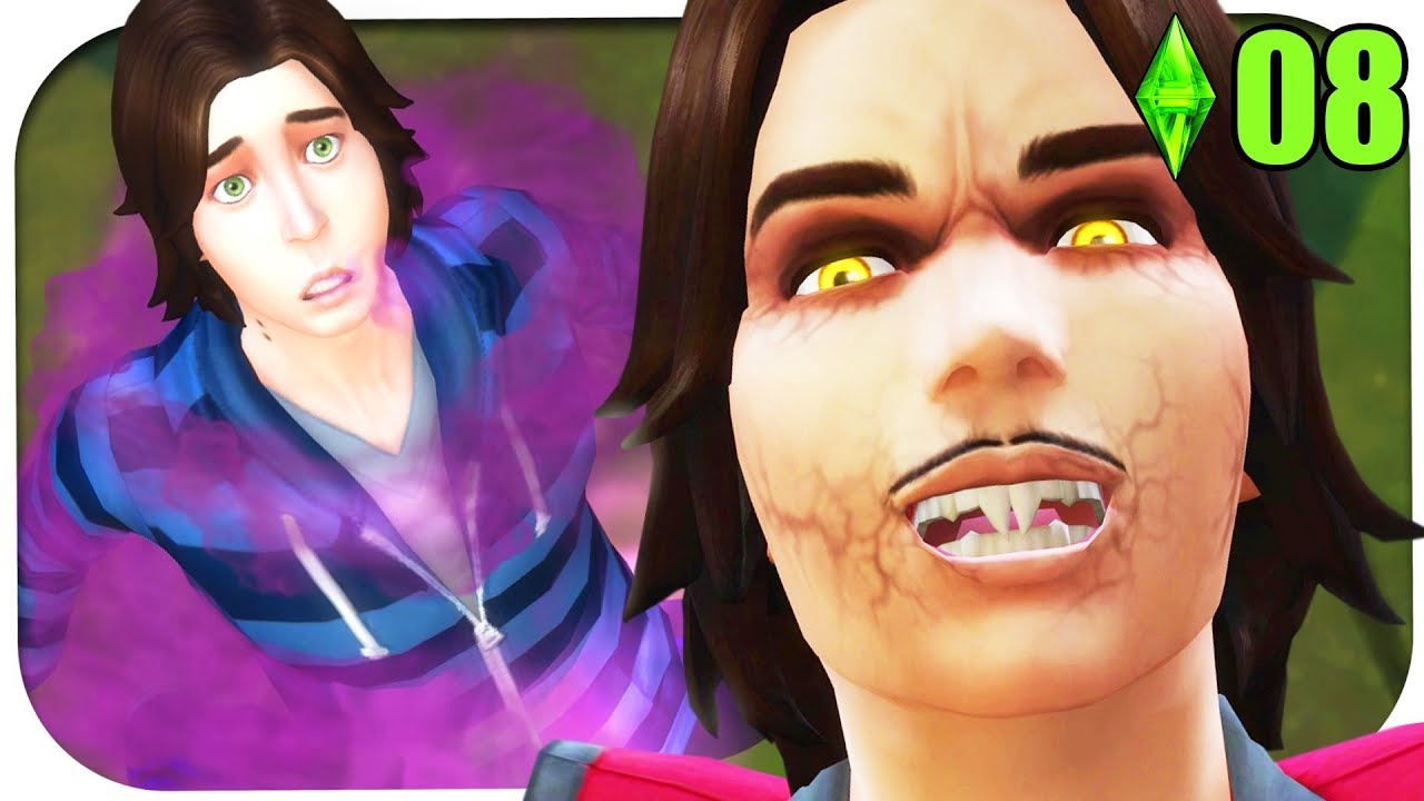 Meine l&auml;cherliche VERWANDLUNG in einen VAMPIR! ☆ Sims 4