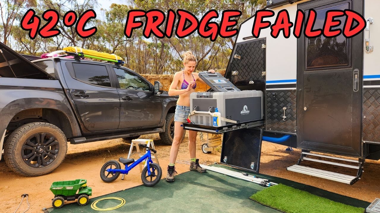 Off Grid Caravanning in a HEAT WAVE