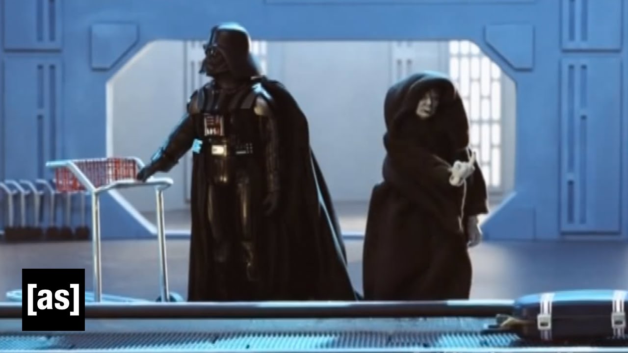 Lost At Customs | Robot Chicken: Star Wars Special | Adult Swim