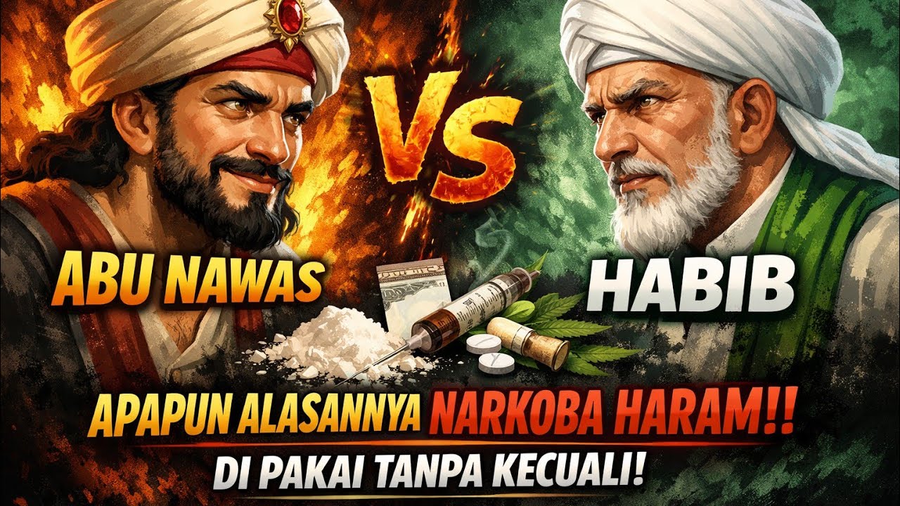 DEBAT TERPANAS ABU NAWAS VS HABIB ‼️ APAPUN ALASANNYA NARKOBA HARAM DI PAKAI TANPA KECUALI