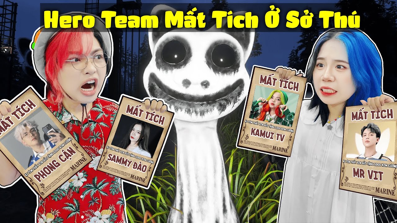 Kairon Và Simmy Khóc Khi HERO TEAM MẤT TÍCH Ở SỞ THÚ Zoonomaly Vào 3H SÁNG 🤢