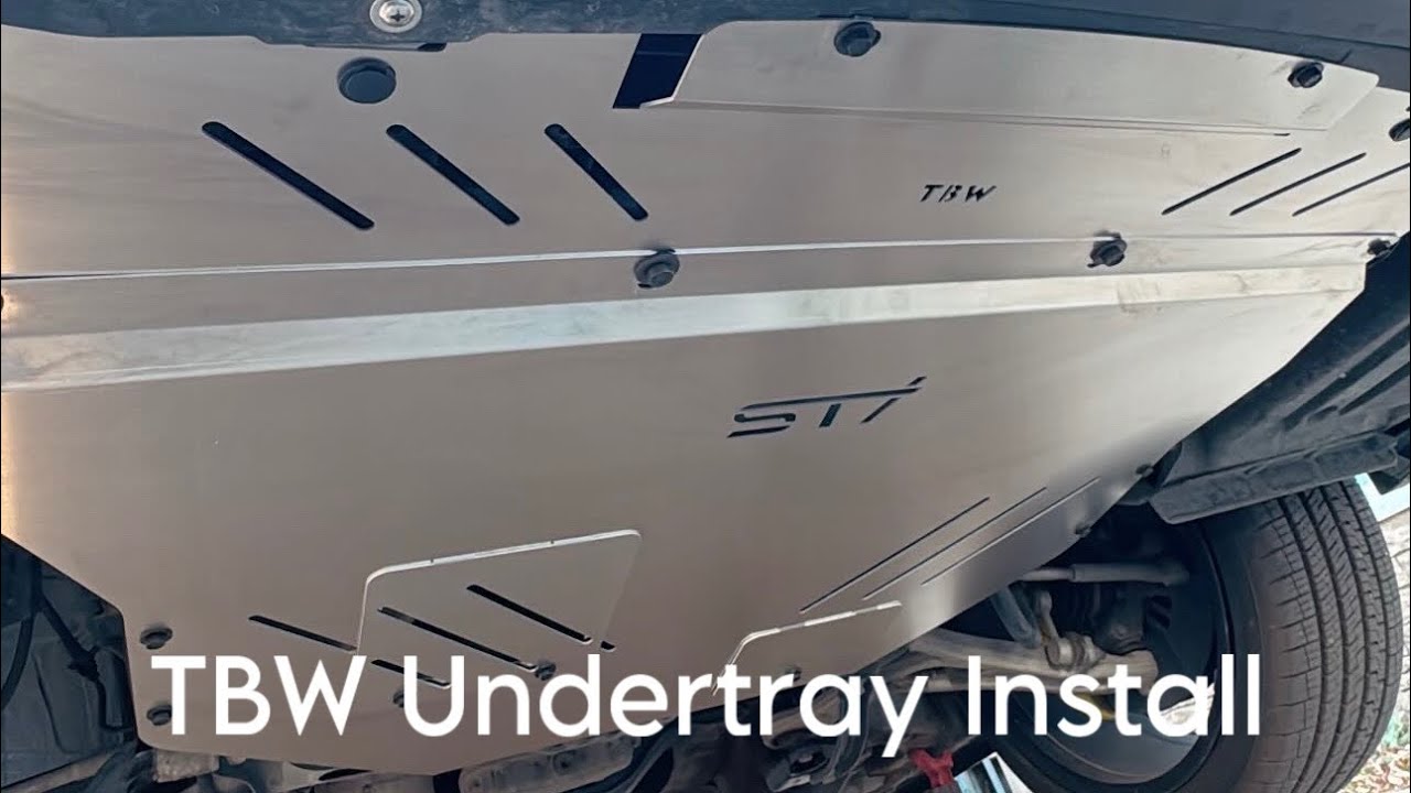 TBW Undertray Install on my 2020 STI