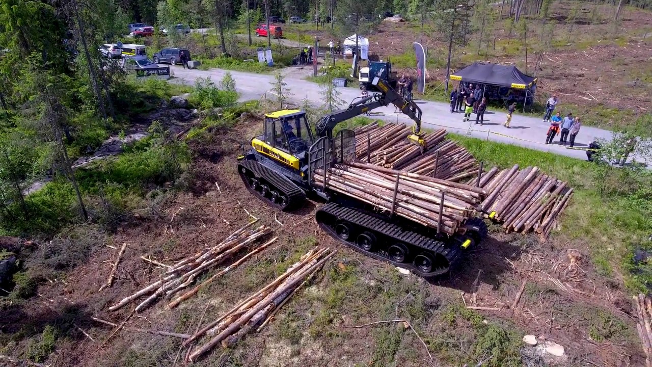 NEW Concept - Ponsse Buffalo onTrack with Prinoth - Test in Norway