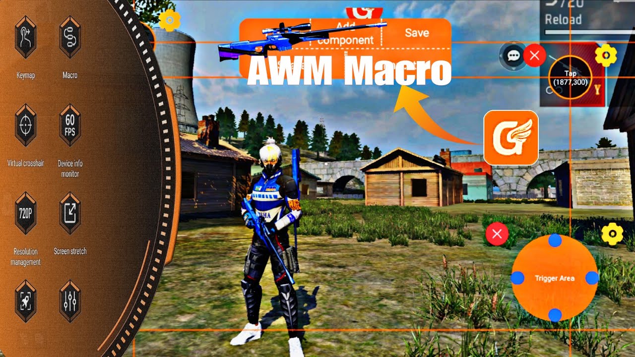 Awm macro free fire mobile | gg game space free fire awm