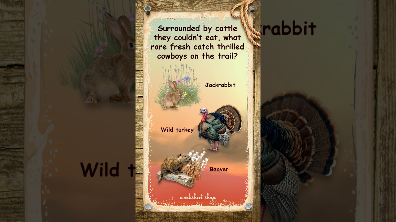 What “Fresh Catch” Did Cowboys Crave on the Trail? 🌵 Wild West Trivia Quiz