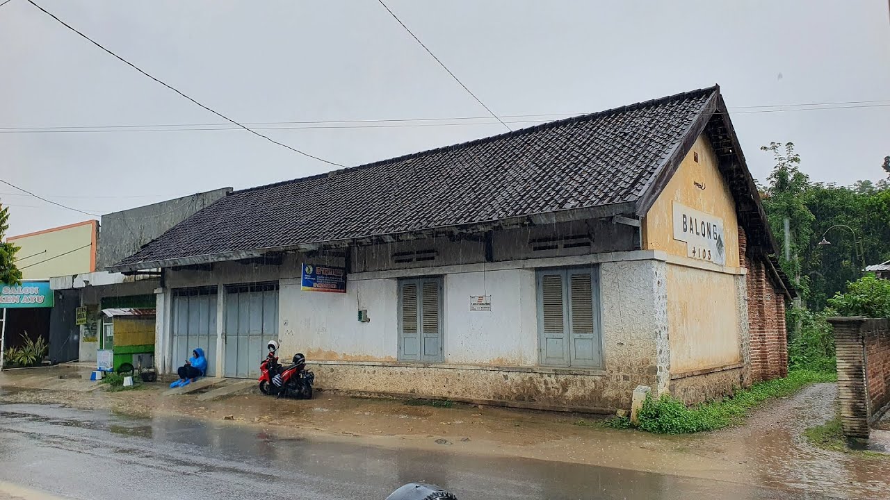 MIRIP STASIUN BANJARNEGARA ! KONDISI TERKINI STASIUN BALONG JALUR KA MADIUN - PONOROGO - SLAHUNG