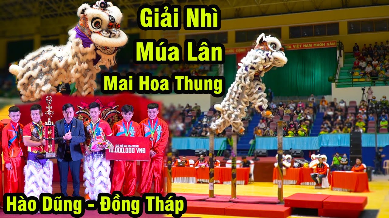 Múa Lân Cực Hay 2020 / LSR Hào Dũng Đường tỉnh Đồng Tháp / Giải Lân Sư Rồng Huế toàn quốc