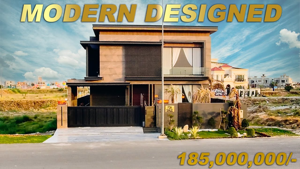 Luxury 7-Bed Mansion Tour in DHA Phase 8 Lahore | Park Facing | 18.5 Crore | Crown Estate Marketing