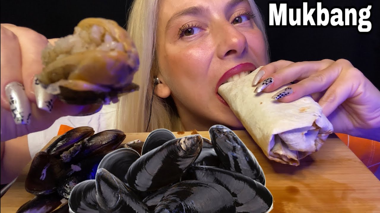 Çiğköfte & Midye MUKBANG Asmr 🌯