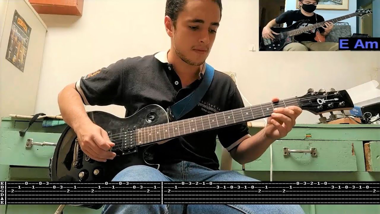 La danza de los mirlos - Tutorial - Guitarra - Bajo - Cover - Como tocar