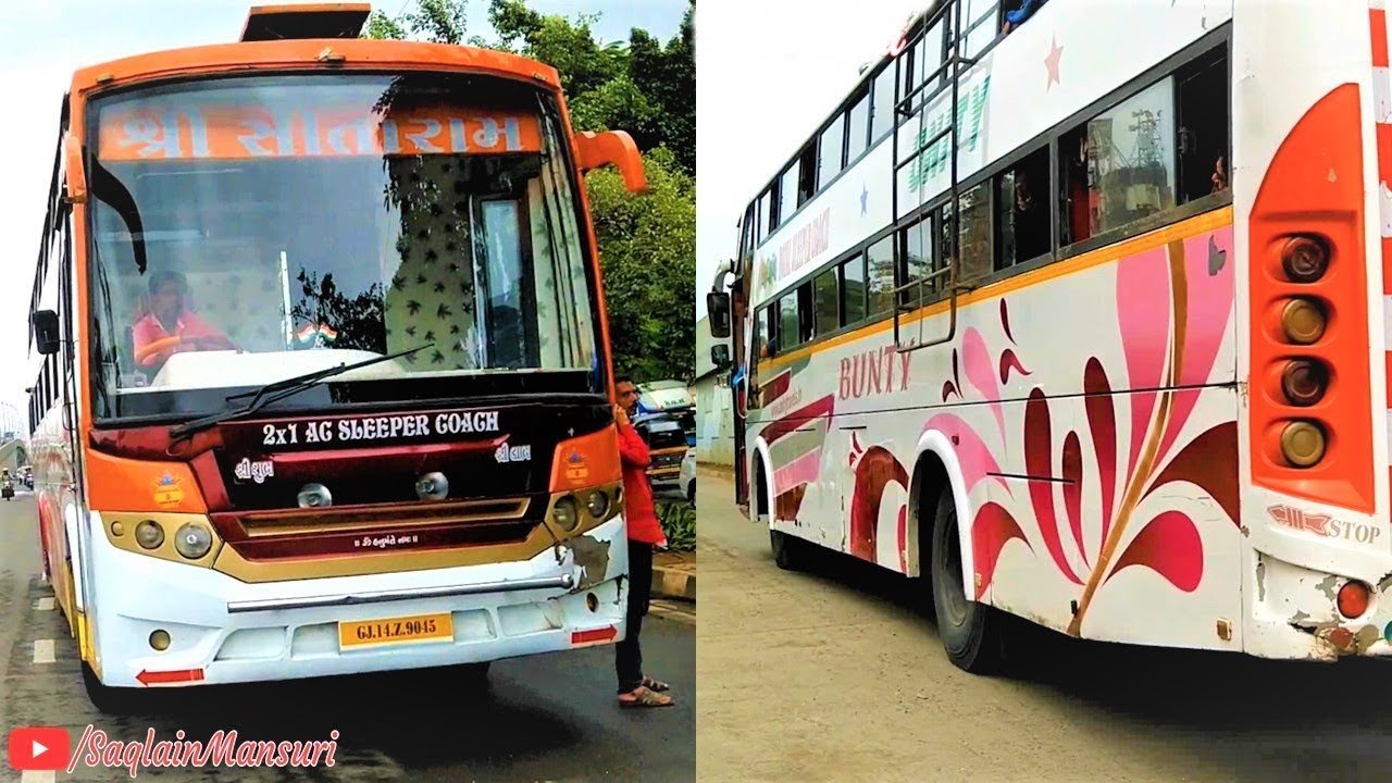 Unity Bus , Sitaram Bus And Lucky Bus Video || Mumbai Highway Bus Video.