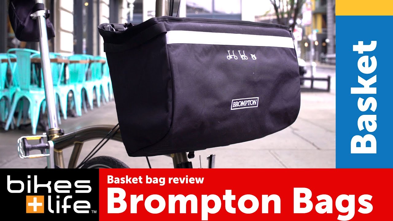Brompton Basket Bag - 2016 Brompton Bags Video Review