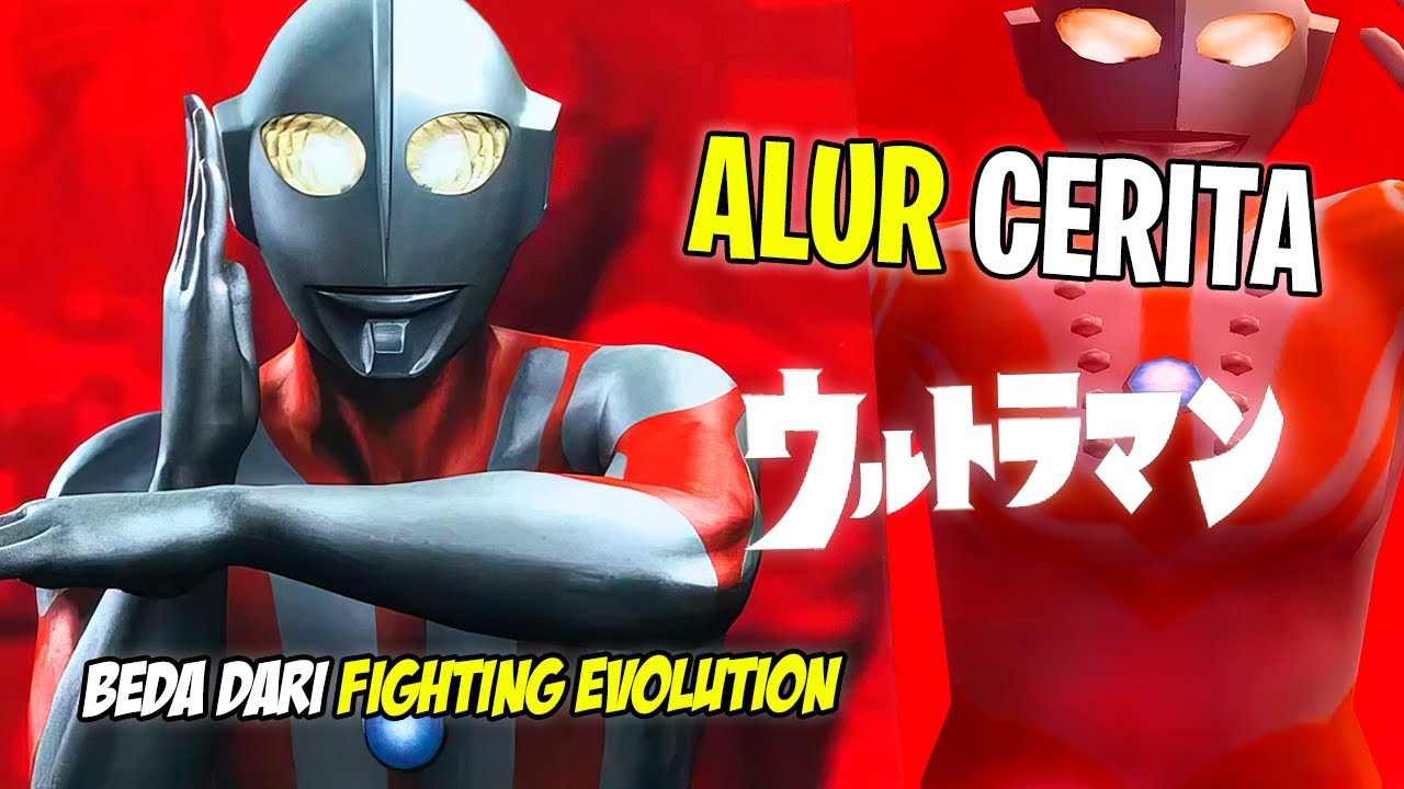 GAME ULTRAMAN PALING SUSAH ? - Bahas Alur Cerita Ultraman PS2 Indonesia