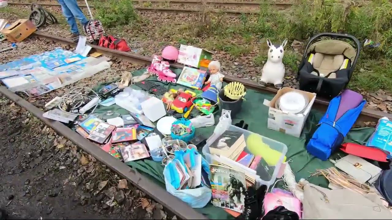 Targowisko na Dworcu Świebodzkim we Wrocławiu w 8 minut - październik 2023