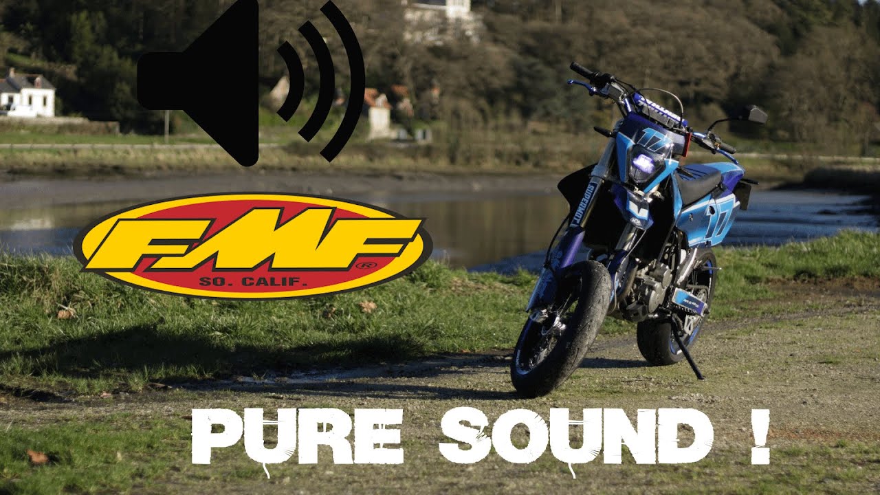 🔊 Supermot PURE SOUND !!! 400 DRZ FMF !🔊