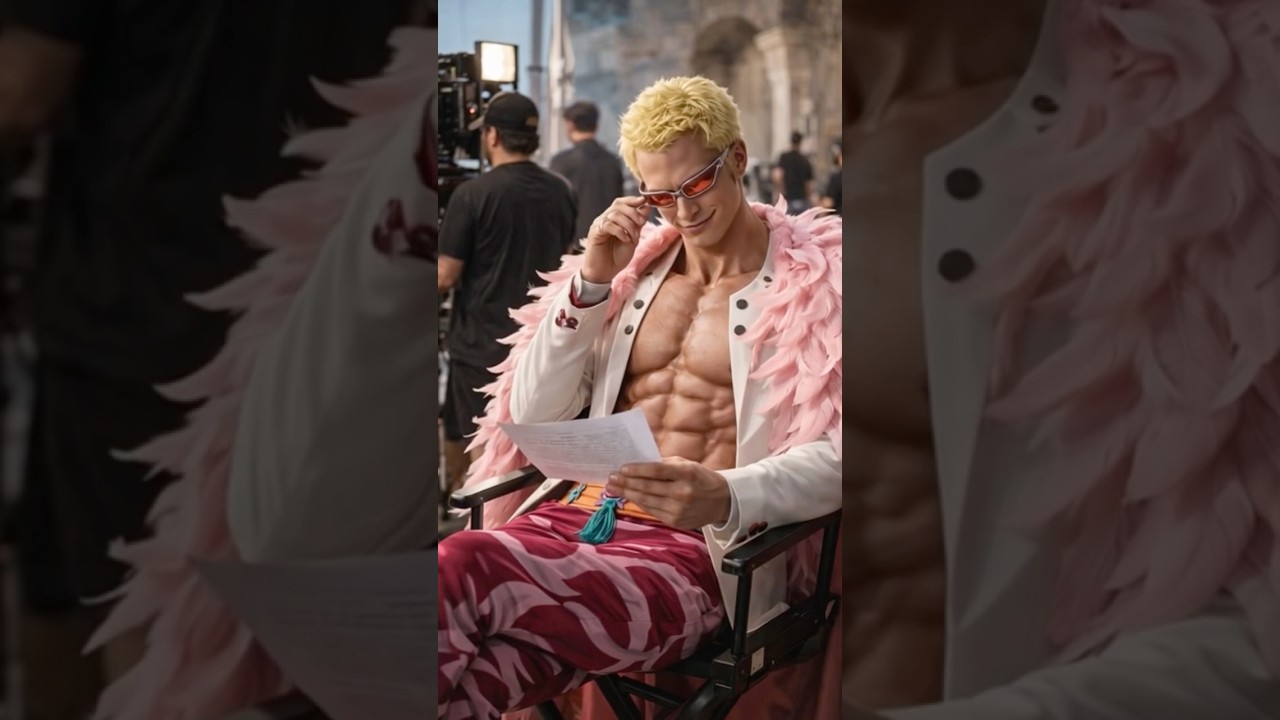 One piece live action: Dressrosa Arc filming set 