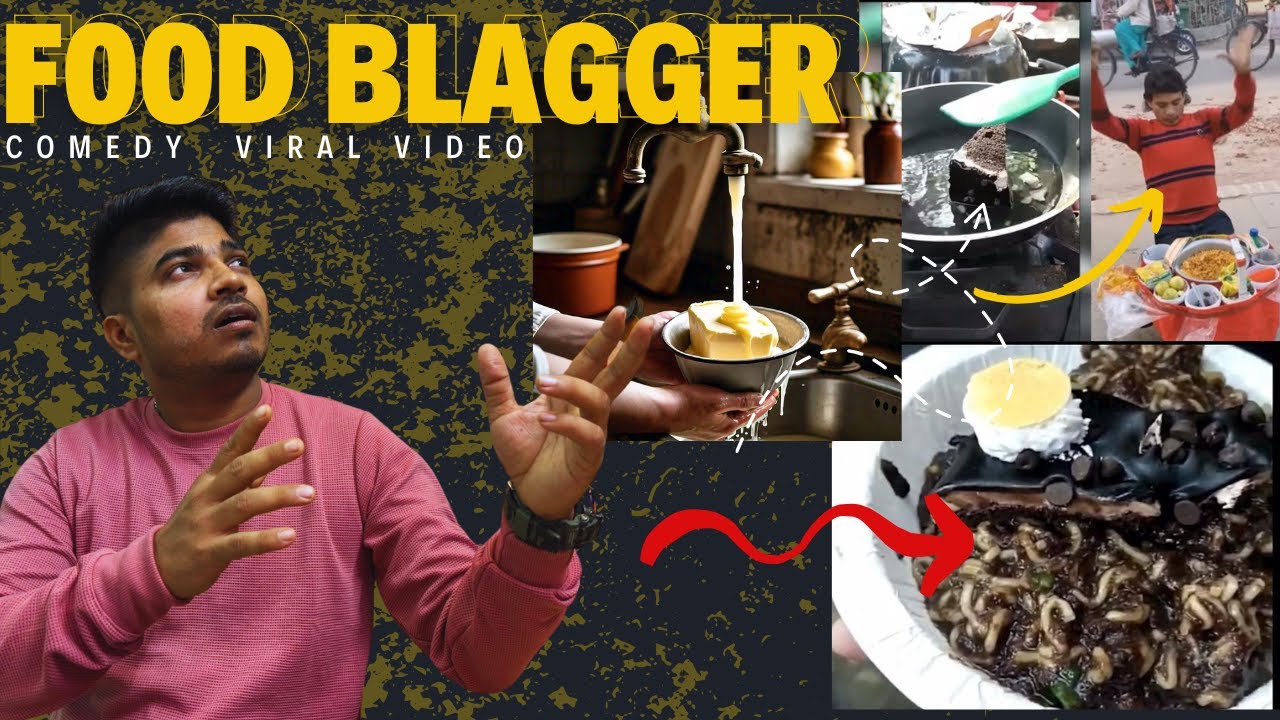 Indian Street Food Funny Video ||The End Of Indian Viral Street Food || Food Blagger