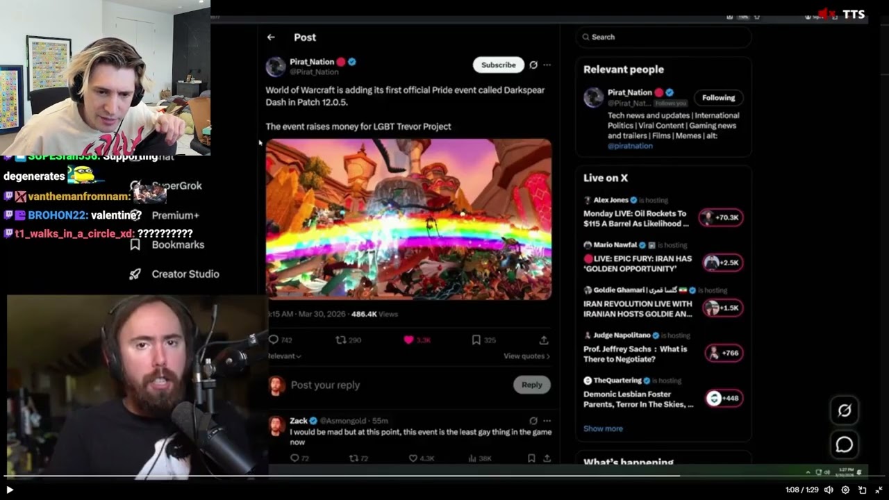 Асмонголд недоволен прайд-шоу в WoW от Blizzard.
