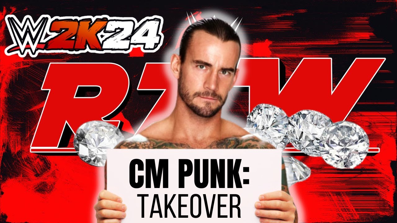 WWE2K24 MyGM Mode Impossible Challenge: CM Punk Takes OVER - Weeks 1-5