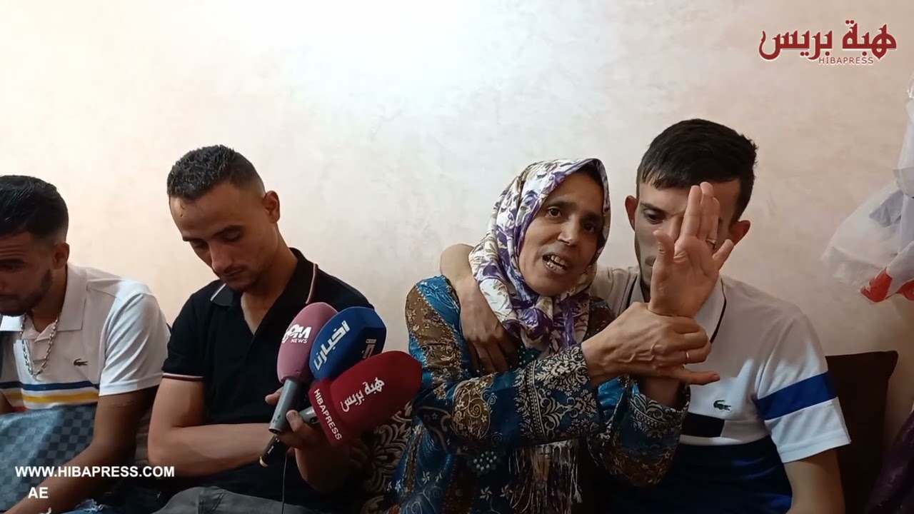 وجدة .. مؤثر، والدي الشاب 