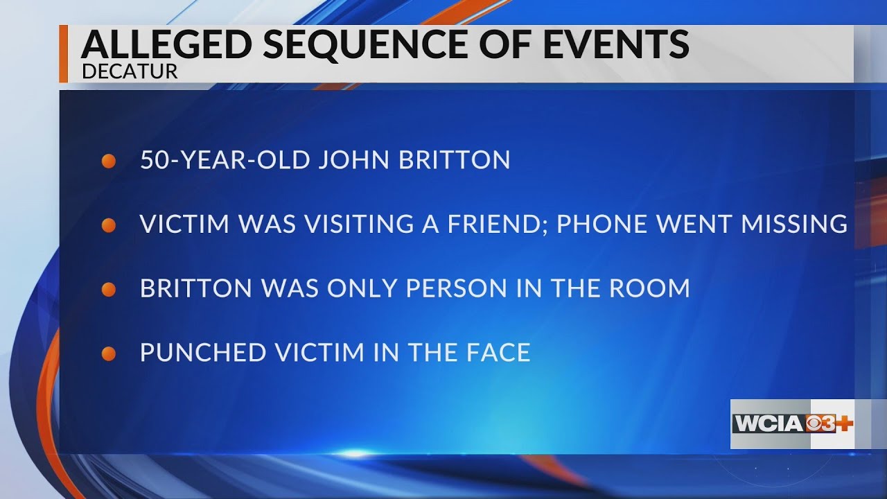 Decatur man accused of breaking woman's jaw over cell phone dispute