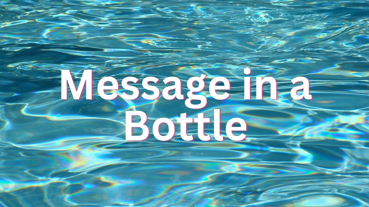 message in a bottle - taylor swift (pitched lower + reverb)