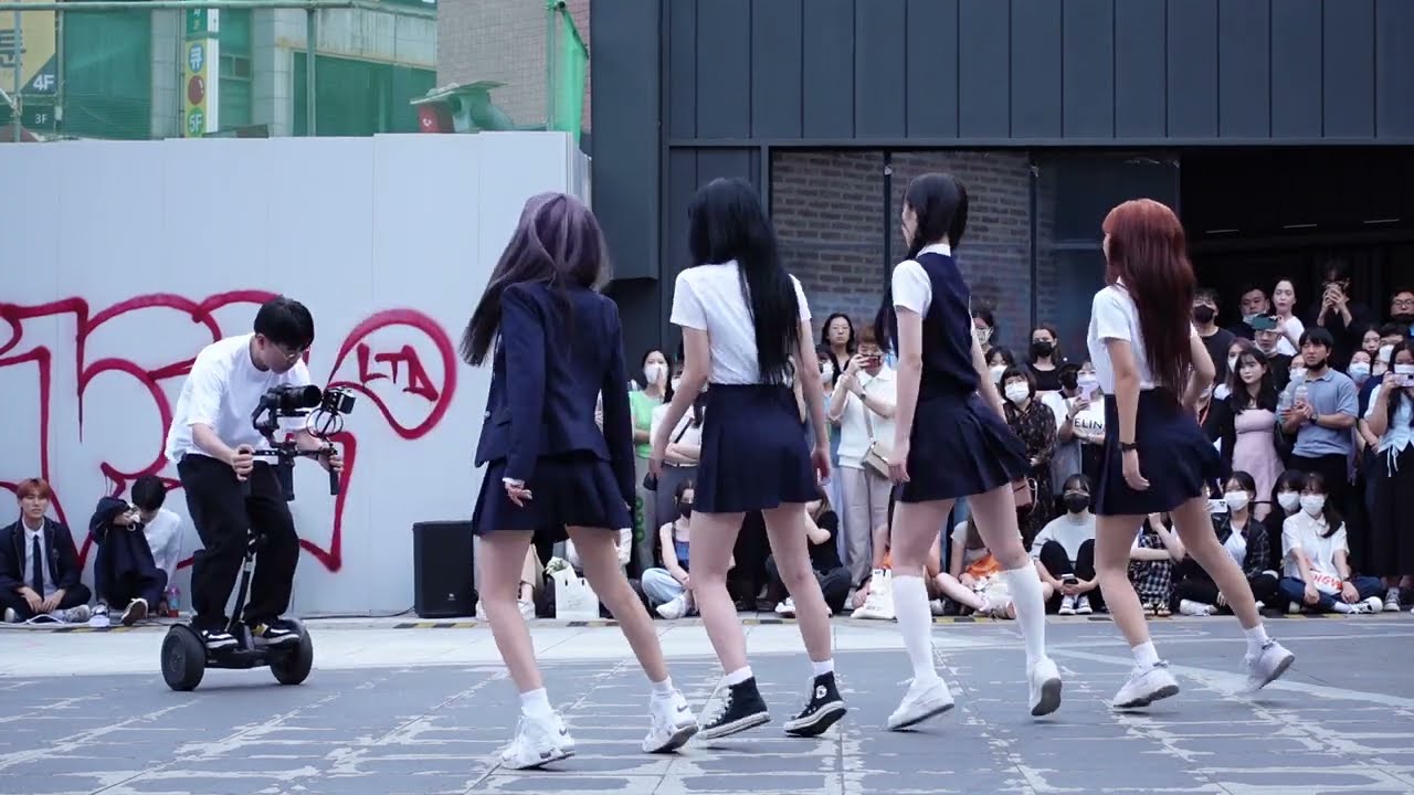 220903 아트비트(Artbeat) AB_Project [전체] 1- Pink Venom (뒤태) @신촌버스킹 [직캠 shinlim]