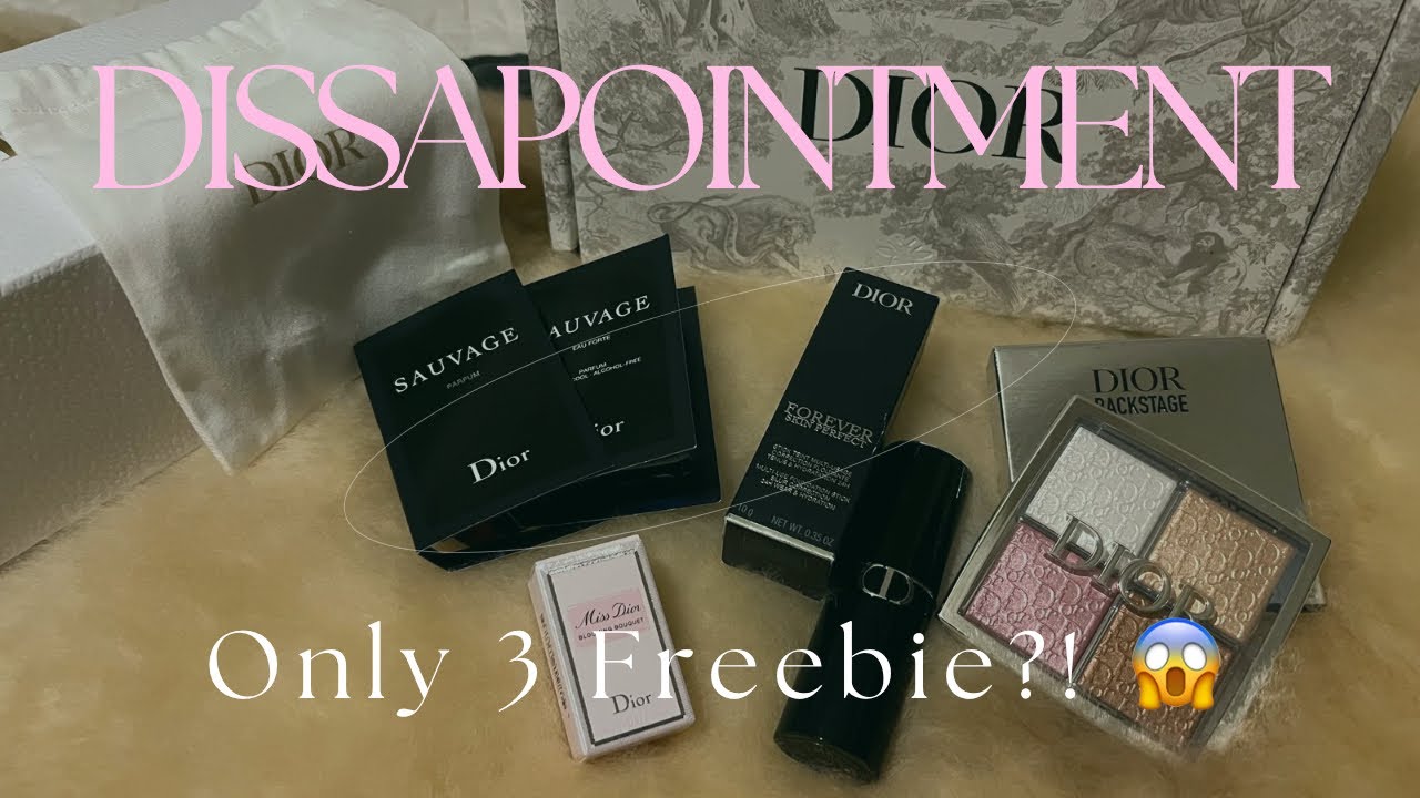 Unboxing Went Wrong?! DIOR Where Are My Freebies?! 