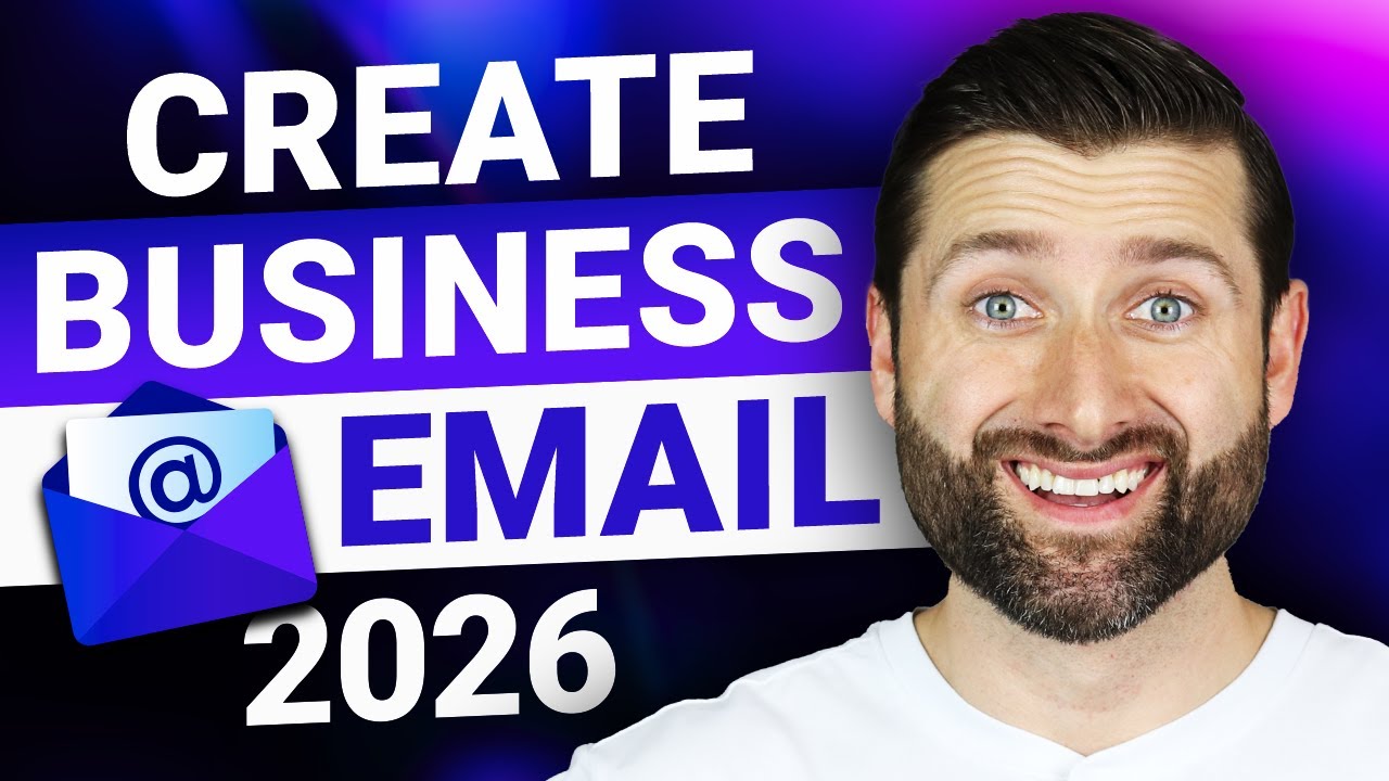 How to create a business email? | PROFESSIONAL email GUIDE 2026!