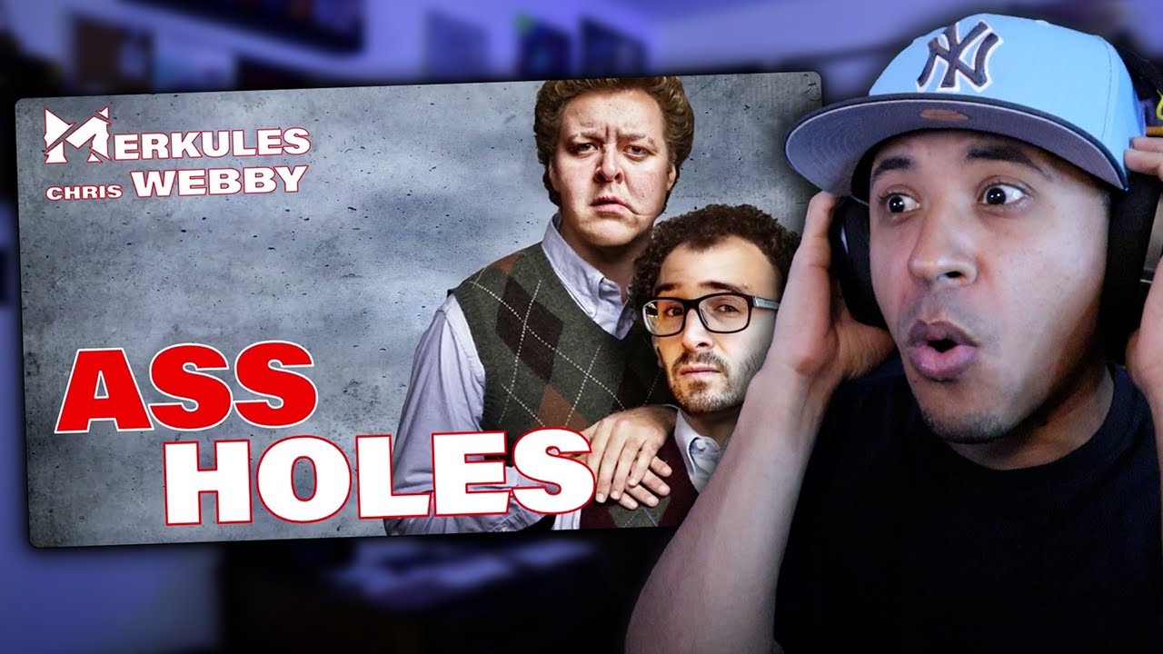 Merkules & Chris Webby - ''A**holes'' (Reaction)