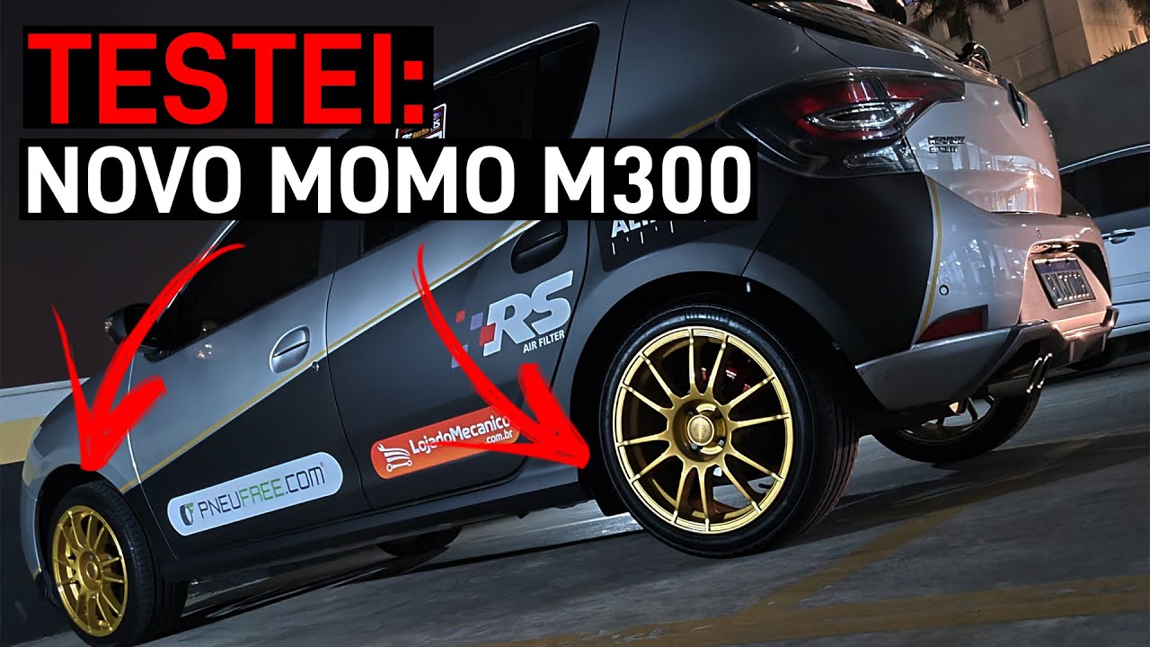 TESTE: MOMO M300 vira bem em INTERLAGOS?