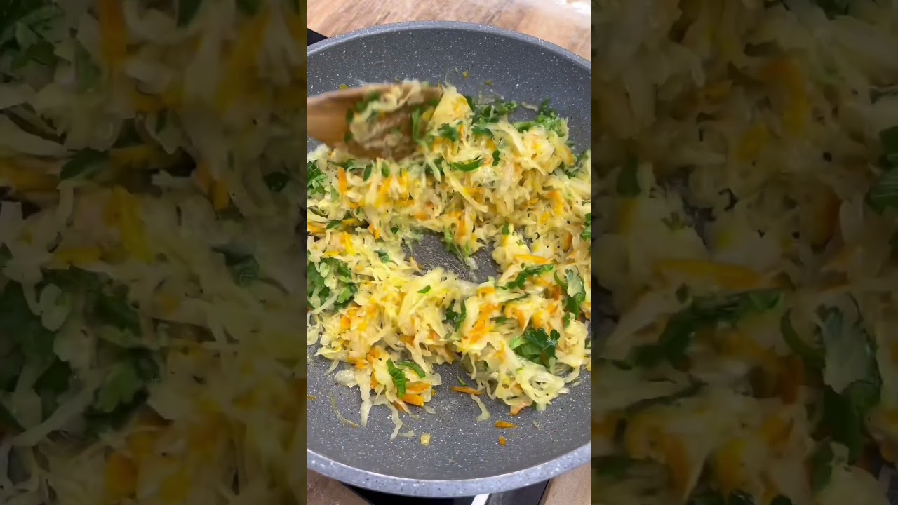 КАПУСТА, ЯЙЦА И ЛУК А ТАК ВКУСНО