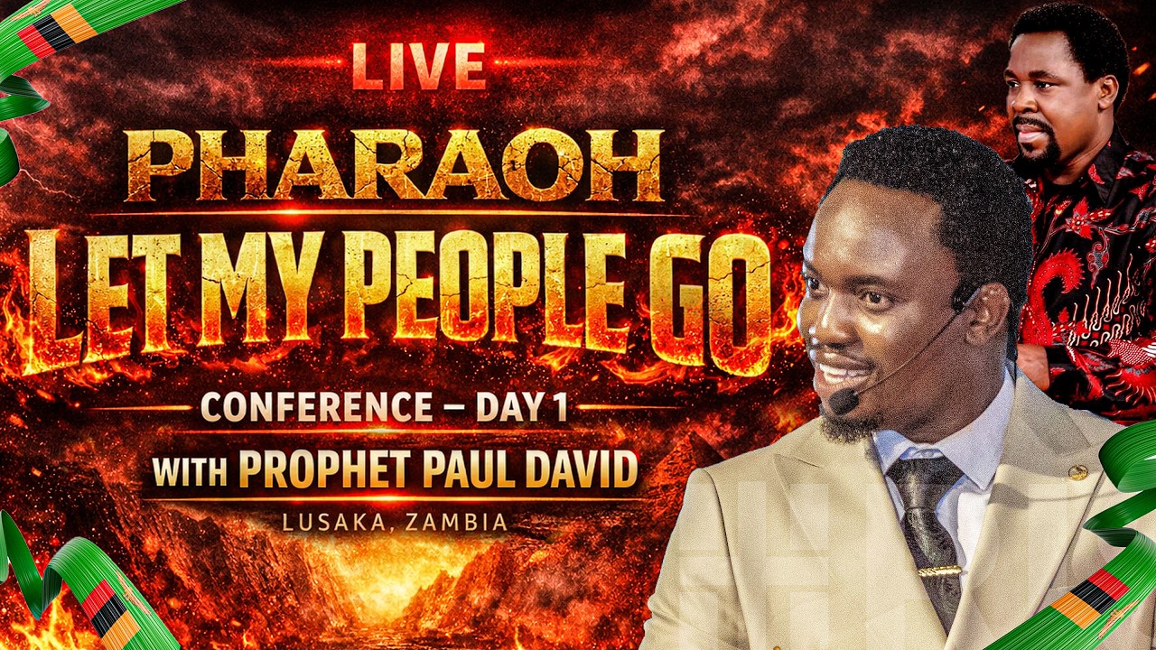 LIVE PHARAOH LET MY PEOPLE GO CONFERENCE WITH PROPHET PAUL DAVID!! #tbjoshualegacy #prophetpauldavid