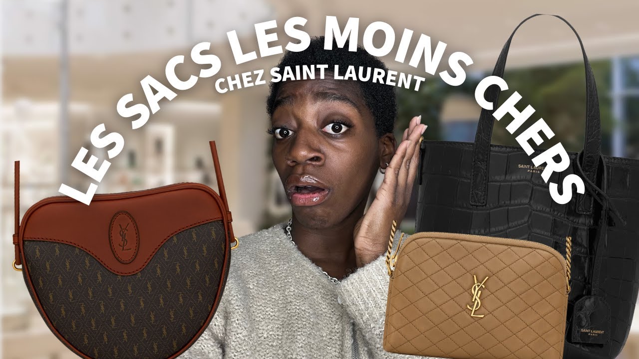 LES 10 SACS SAINT LAURENT LES MOINS CHERS EN 2024 💰
