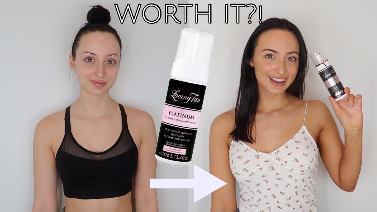 Loving Tan Platinum Ultimate Self Tanning Mousse Review + Demo!